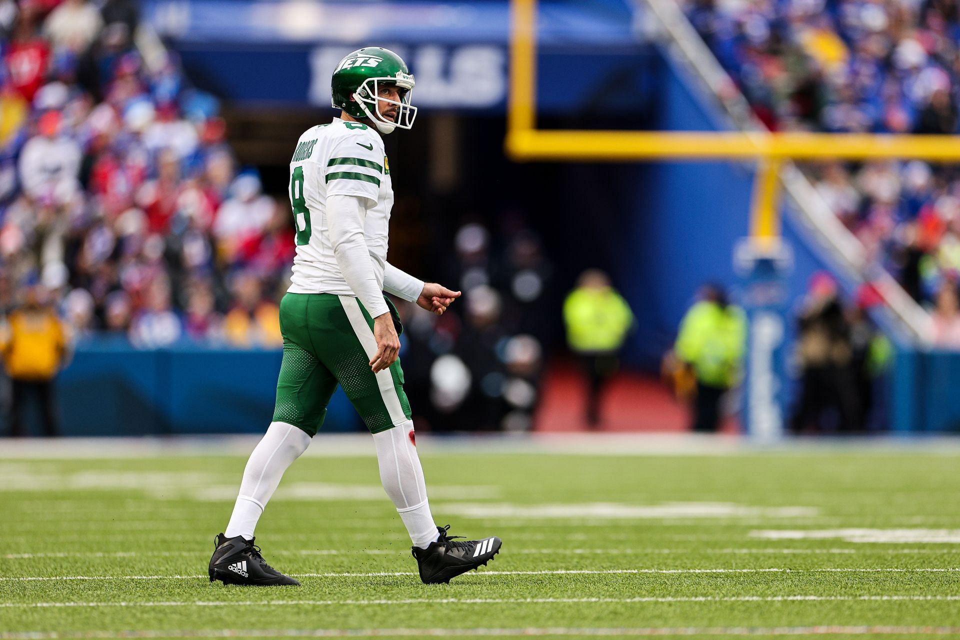 Former New York Jets QB Aaron Rodgers - Source: Getty